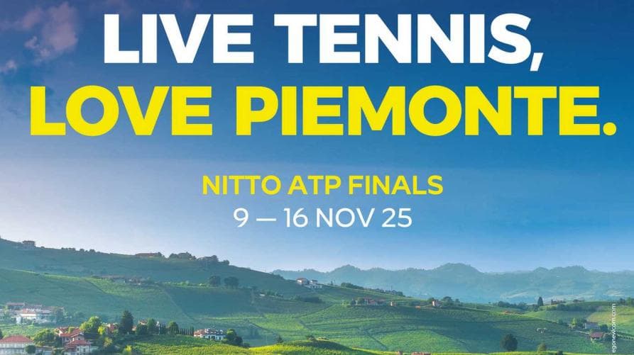 Il Piemonte si veste di tennis! Il tocco speciale delle Nitto ATP Finals